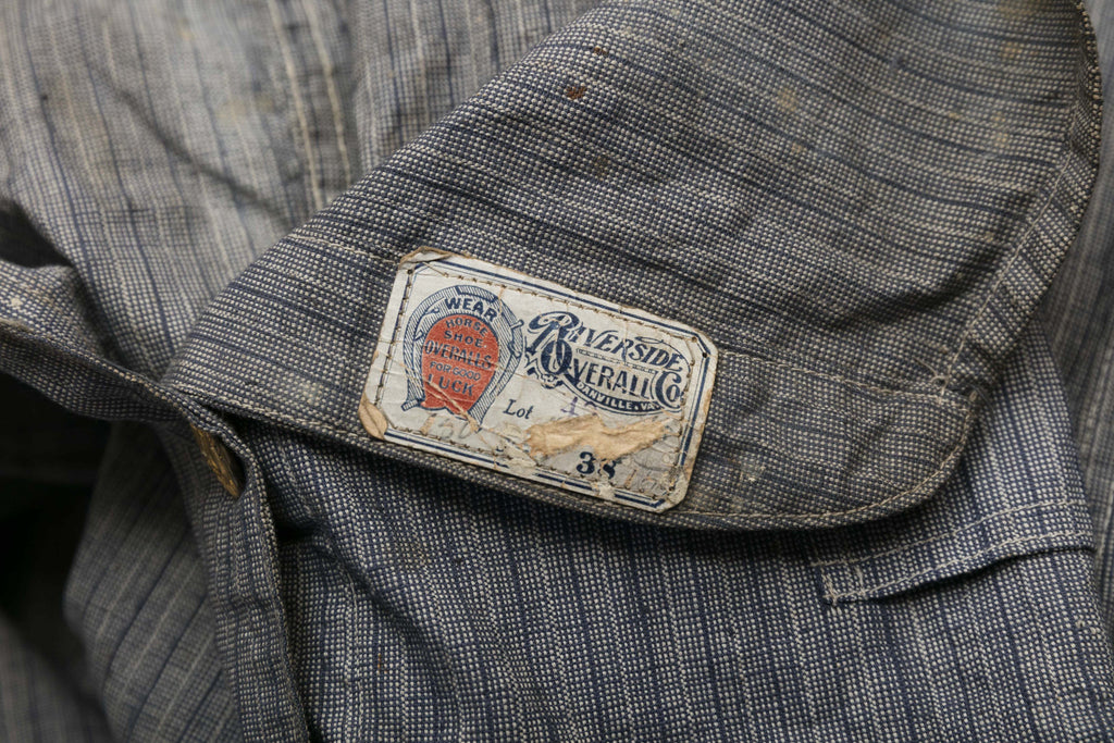 1910 Riverside Overall Striped Pincheck Jacket