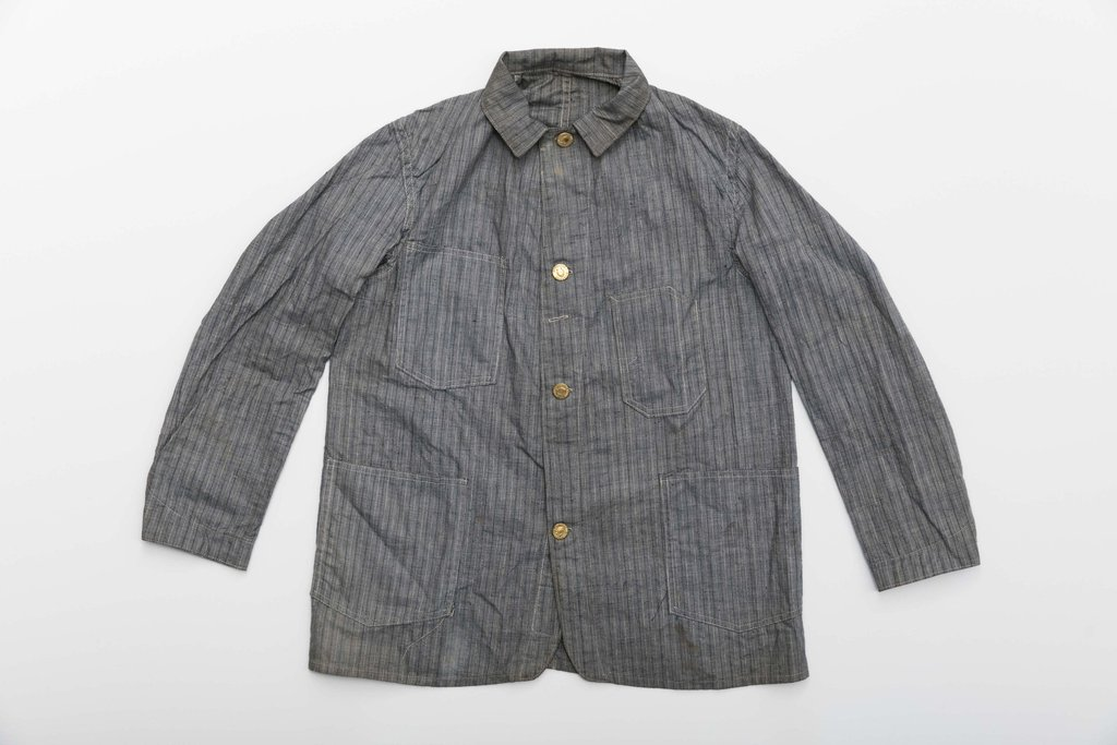 1910 Riverside Overall Striped Pincheck Jacket